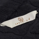 Rolla Cotton Geometric Jacquard Plush Soft Absorbent 6 Piece Towel Set