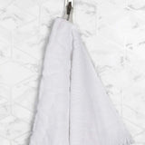 Cotton Geometric Jacquard Absorbent Bath Towel Set of 3