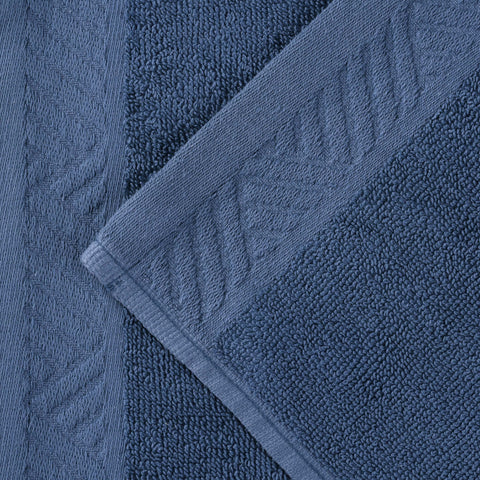 Egyptian Cotton Basketweave Solid Towel Set 3 Piece