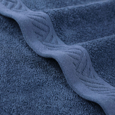Egyptian Cotton Basketweave Towel Set 6 Piece