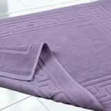 Egyptian Cotton Bath Mat Set of 2 Greek Key Infinity Border