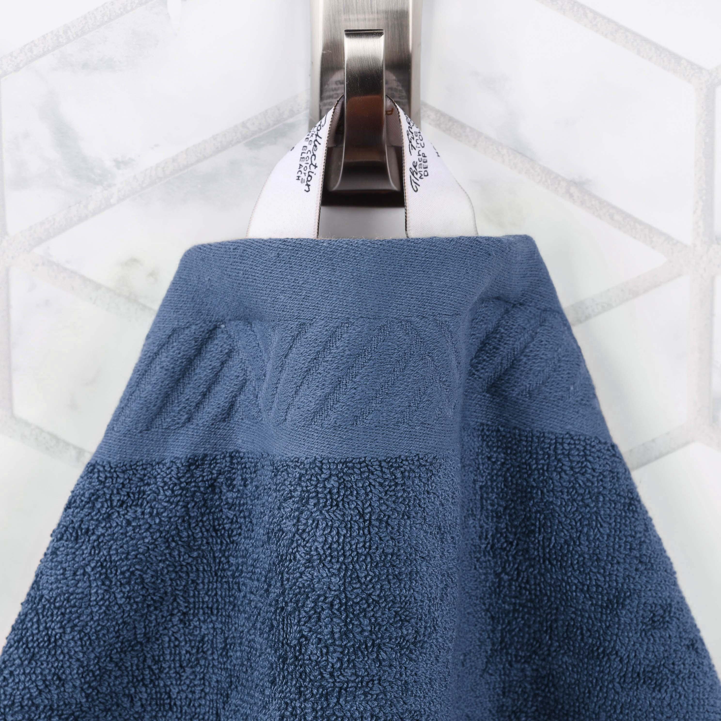 Basketweave Egyptian Cotton Solid 3 Piece Assorted Towel Set