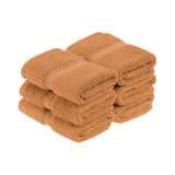 Egyptian Cotton Face Towel Set of 6 by Madison