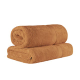 Egyptian Cotton Bath Towels - Plush Bath Sheet Set of 2