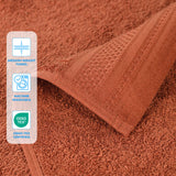 Cotton Waffle Border Towel Set 12-Piece - Honeycomb