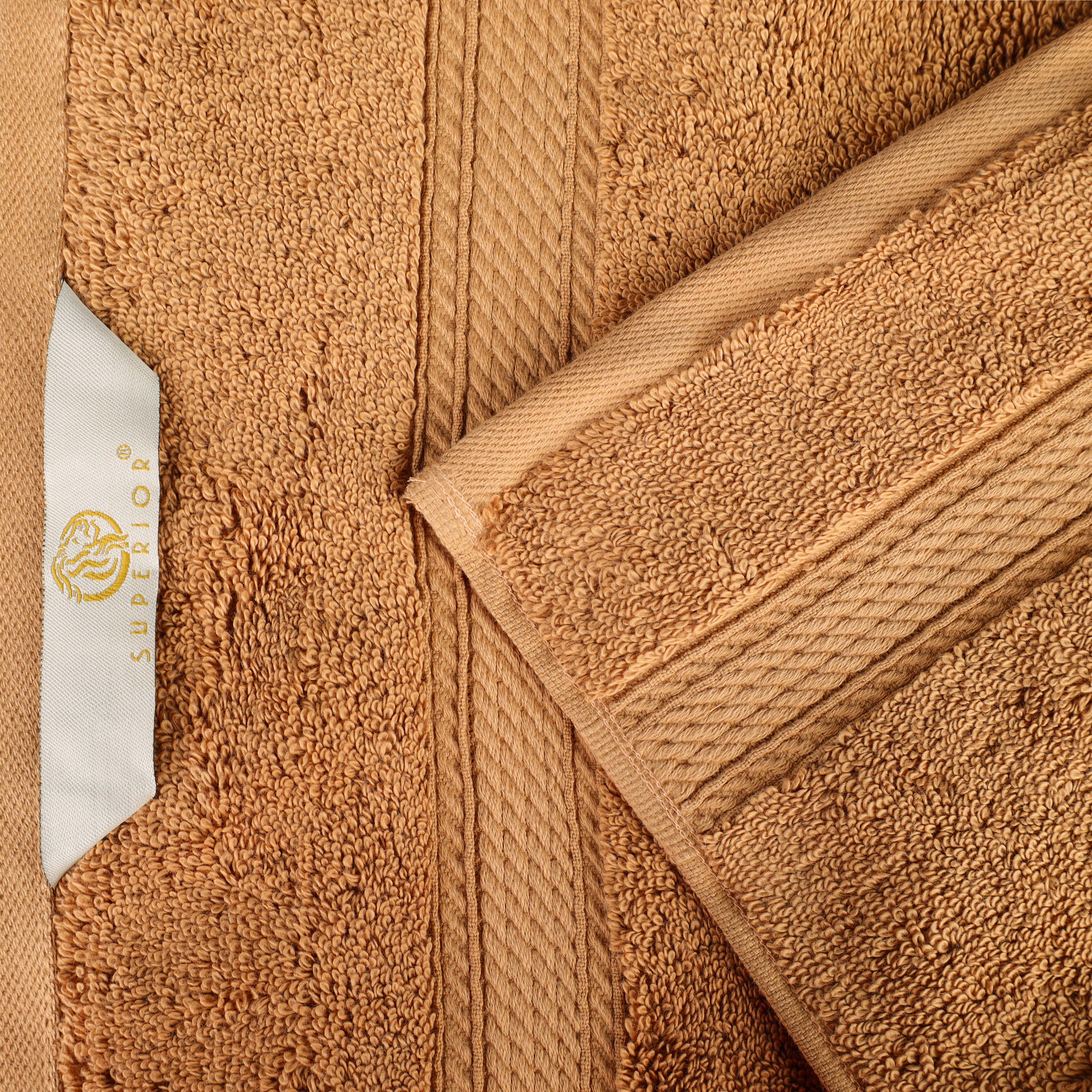Madison Egyptian Cotton Pile Plush Heavyweight 10 Piece Towel Set