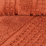 Napa Zero Twist Cotton Solid Waffle Face Towel Washcloth Set of 12