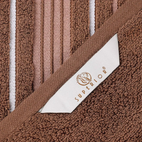 Sadie Zero Twist Cotton Absorbent Solid Hand Towel, Set of 6
