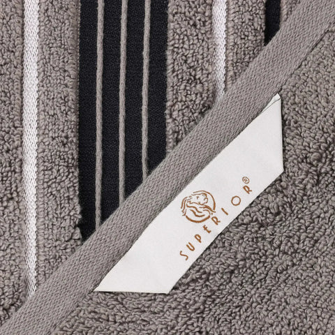 Sadie Zero Twist Cotton Absorbent Solid Hand Towel, Set of 6