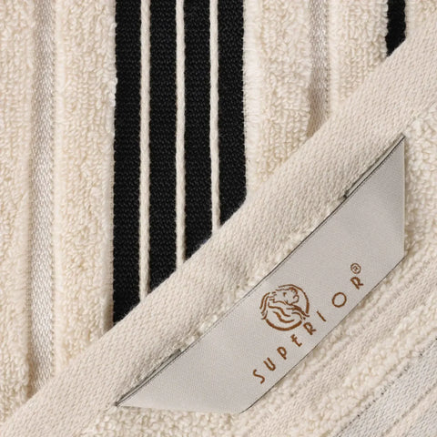 Sadie Zero Twist Cotton Absorbent Solid Hand Towel, Set of 6