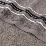 Sadie Zero Twist Cotton Absorbent Solid 6 Piece Towel Set