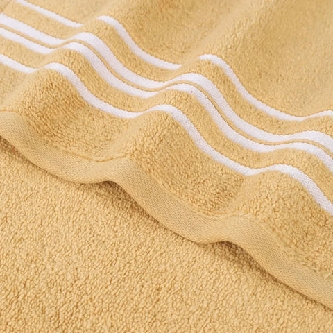 Sadie Zero Twist Cotton Absorbent Solid Hand Towel, Set of 6