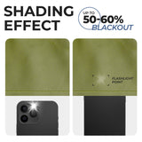 Solid Room Darkening Rod Pocket Blackout Curtain Panels, Set of 2