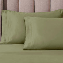 1000 Thread Count Egyptian Cotton Solid Pillowcase Set
