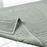 Egyptian Cotton Bath Mat Set of 2 Greek Key Infinity Border