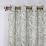 Leaves Room Darkening Washable Blackout Curtain Panels, Set of 2