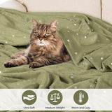 Fleece Plush Medium Weight Fluffy Soft Decorative Blanket Or Throw