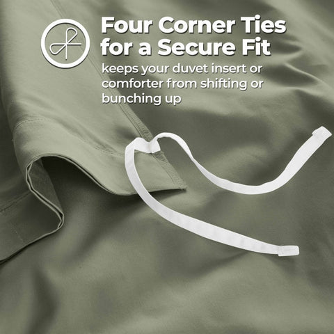 1200 Thread Count Egyptian Cotton Solid Duvet Cover