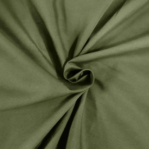 300 Thread Count 100% Cotton Sheet Set Percale Solid Deep Pocket