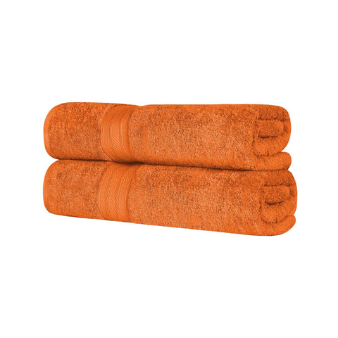 Atlas Cotton Heavyweight Absorbent Plush 2 Piece Bath Sheet Set
