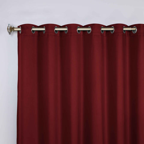 Blackout Window Curtains Classic Modern Room Darkening Set of 2