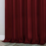 Classic Modern Solid Room Darkening Blackout Curtain Panels, Set of 2