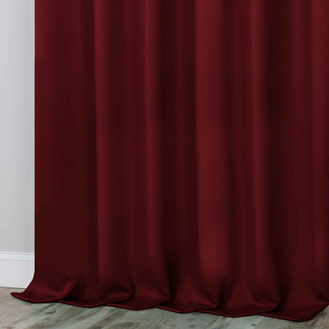 Blackout Window Curtains Classic Modern Room Darkening Set of 2