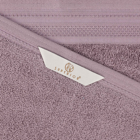 Cotton Waffle Border Hand Towel Set 6-Piece - Honeycomb