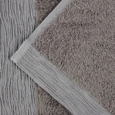 Rayon from Bamboo Eco-Friendly Fluffy Soft Solid 8 Piece Towel Set
