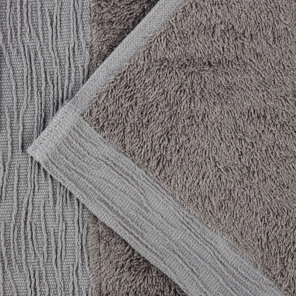 Rayon from Bamboo Eco-Friendly Fluffy Soft Solid 9 Piece Towel Set