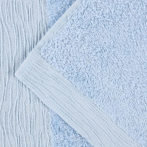 Rayon from Bamboo Eco-Friendly Fluffy Soft Solid Bath Sheet Set of 2