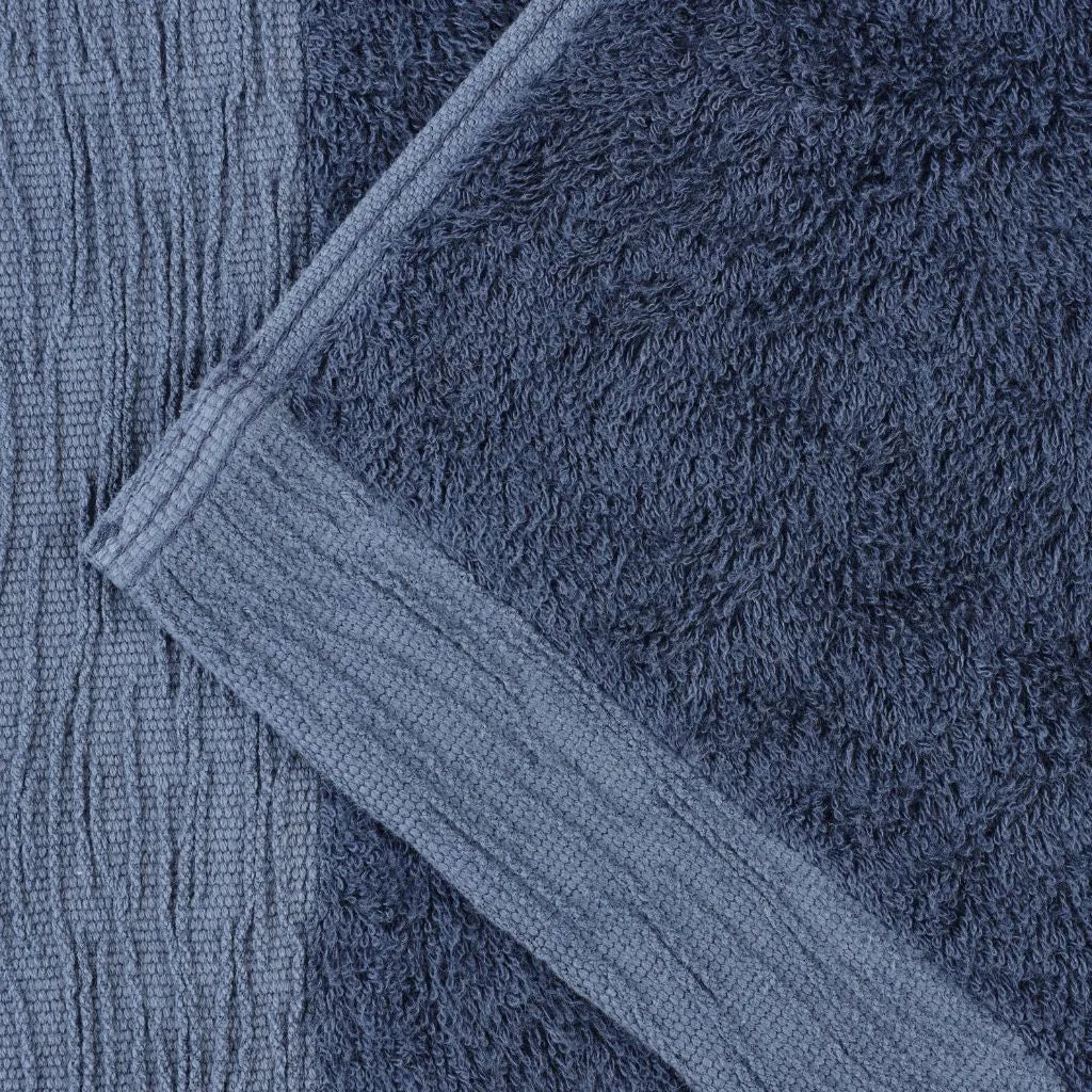 Rayon from Bamboo Eco-Friendly Fluffy Soft Solid 9 Piece Towel Set
