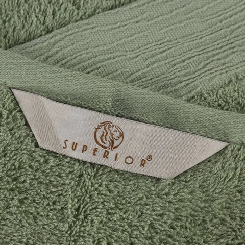 Rayon from Bamboo Eco-Friendly Fluffy Solid Hand Towel Set of 6