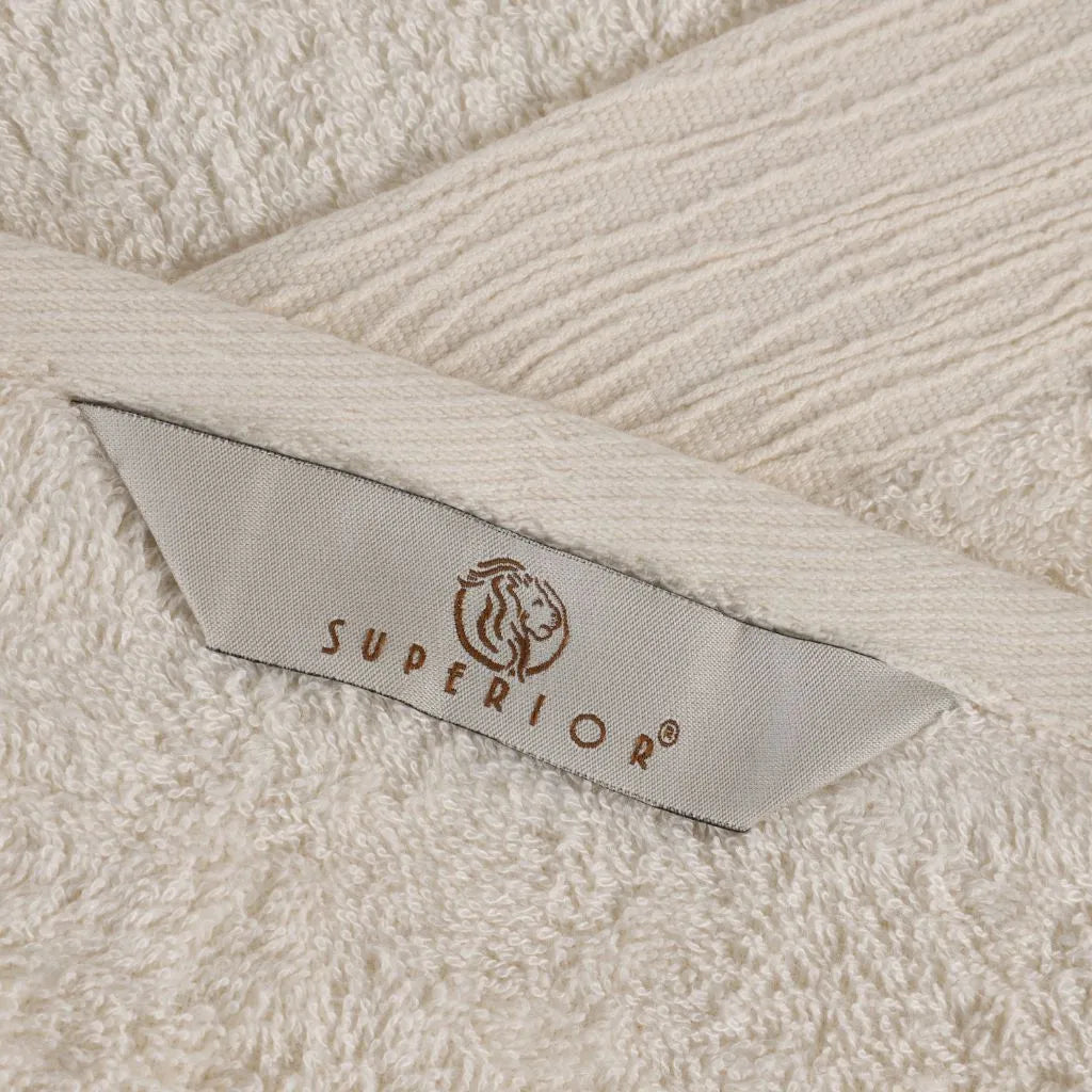 Rayon from Bamboo Eco-Friendly Fluffy Soft Solid 9 Piece Towel Set