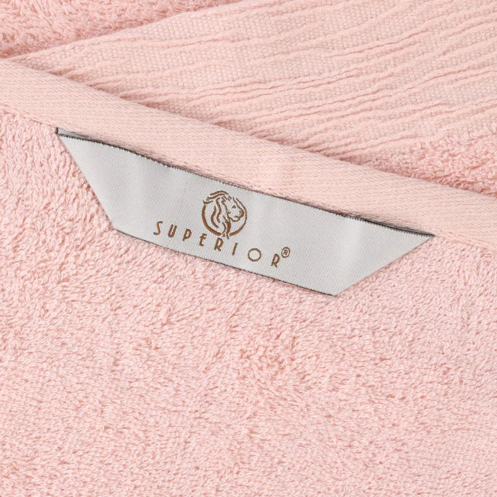 Rayon from Bamboo Eco-Friendly Fluffy Soft Solid 9 Piece Towel Set