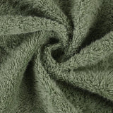 Rayon from Bamboo Eco-Friendly Fluffy Solid Hand Towel Set of 6