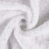 Rayon from Bamboo Eco-Friendly Fluffy Solid Hand Towel Set of 6