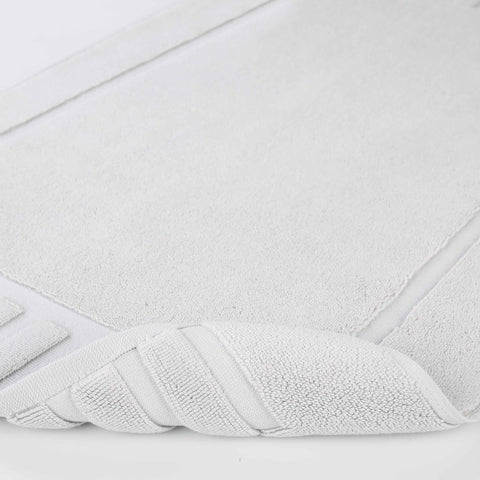 Leo Cotton Modern Absorbent Heavy Washable Bath Mat Set of 2