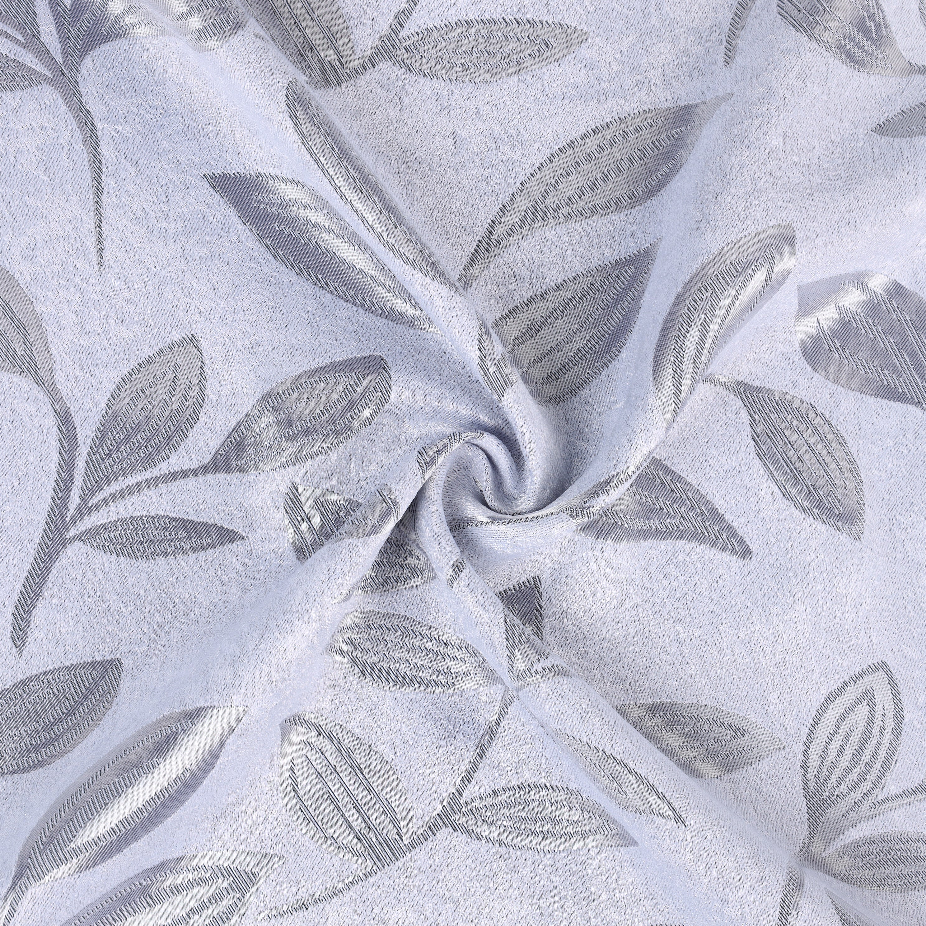 Leaves Room Darkening Washable Blackout Curtain Panels, Set of 2