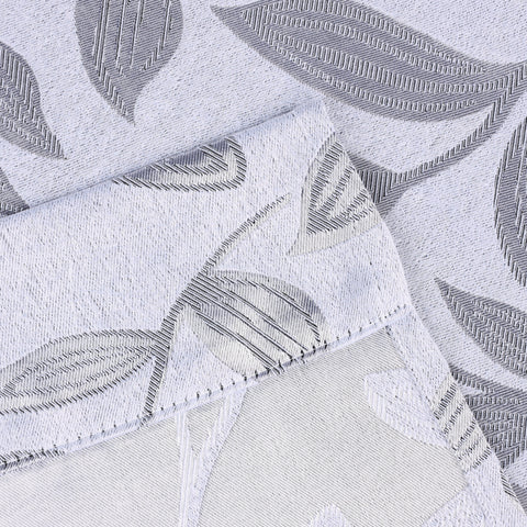 Blackout Curtains Leaves Pattern Room Darkening Grommet 2 Panels