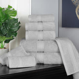 Egyptian Cotton 8-piece towel set – Plush & Heavyweight