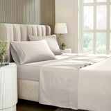 1200 Thread Count Cotton Rich Bed Sheet Set Solid Deep Pocket