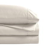 1200 Thread Count Cotton Rich Bed Sheet Set Solid Deep Pocket
