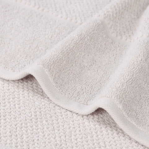 Mile Smart Twist Viscose Cotton Blend Solid 9 Piece Towel Set