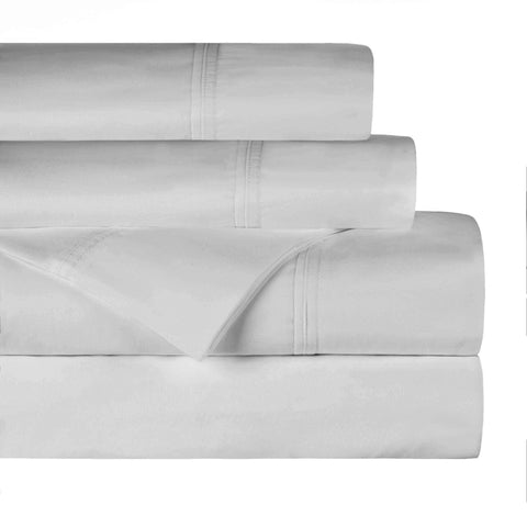 300 Thread Count Organic Cotton Percale Bed Sheet Sets - Deep Pocket