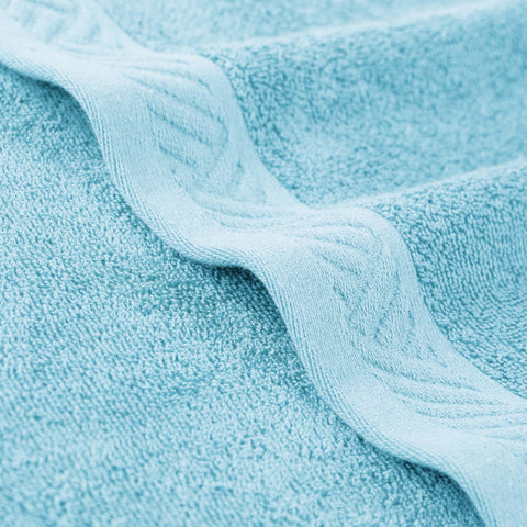 Egyptian Cotton Basketweave Solid Towel Set 3 Piece