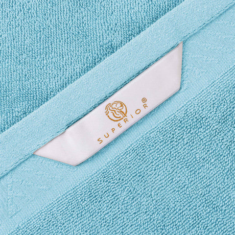 Egyptian Cotton Basketweave Towel Set 6 Piece
