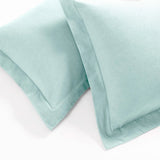 100% Cotton Flannel Solid Modern Fuzzy Duvet Cover Set