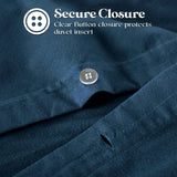 100% Cotton Flannel Solid Modern Fuzzy Duvet Cover Set