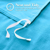 100% Cotton Flannel Solid Modern Fuzzy Duvet Cover Set